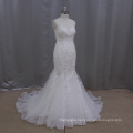 Keyhole Back Mermaid Bridal Gowns Wedding Dress